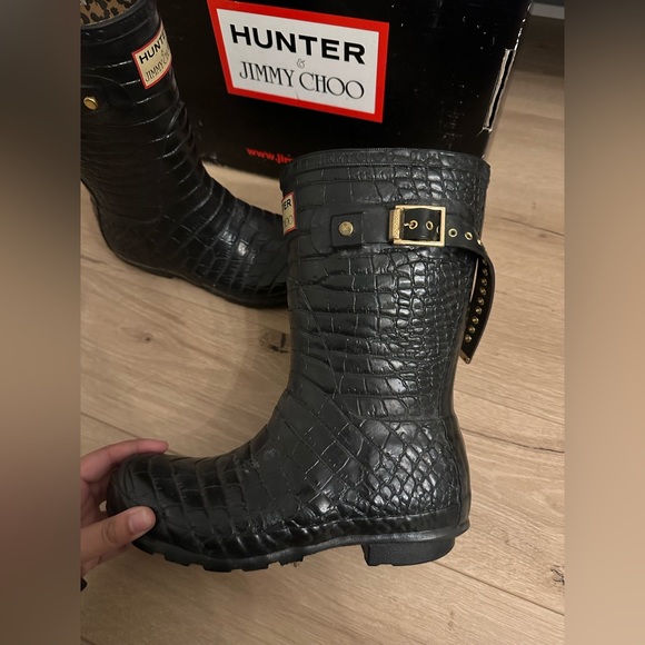 Jimmy Choo Hunter RainBoots - Picture 3 of 10